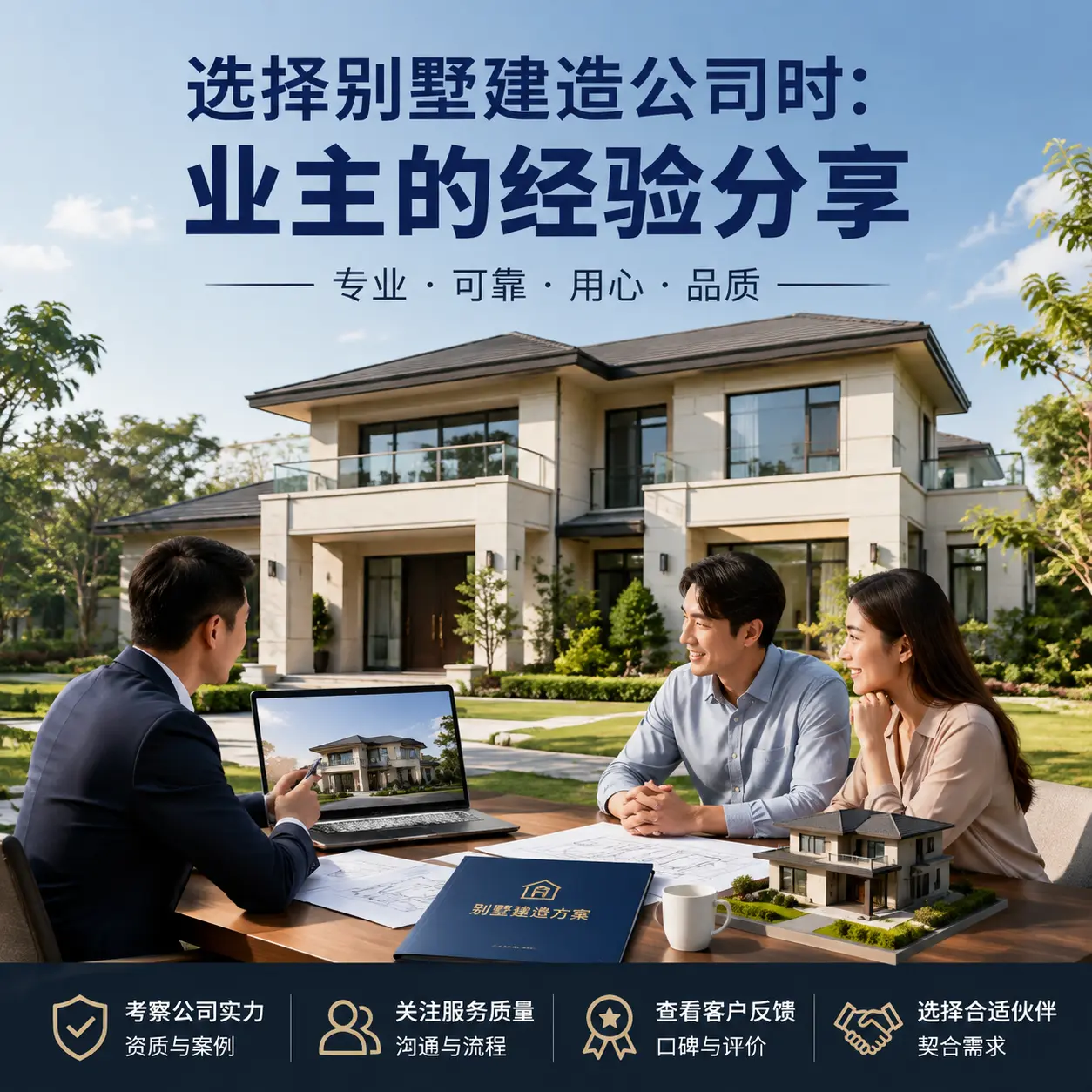 选择别墅建造公司时: 麻江 业主的经验分享