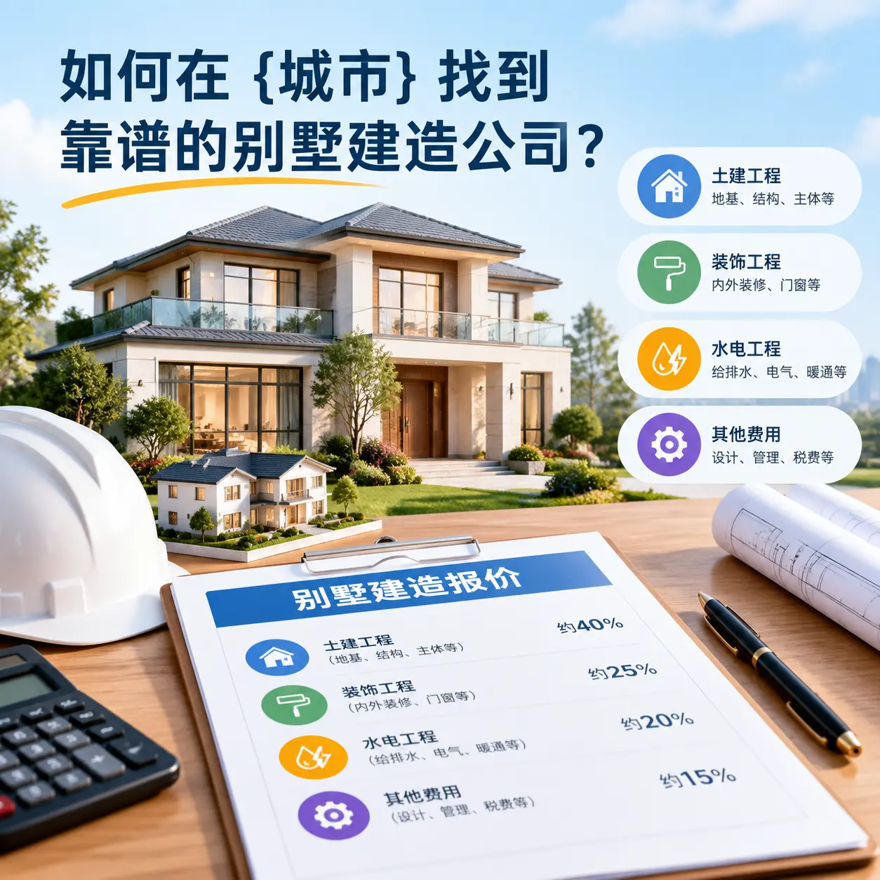 如何在 麻江 找到靠谱的别墅建造公司?