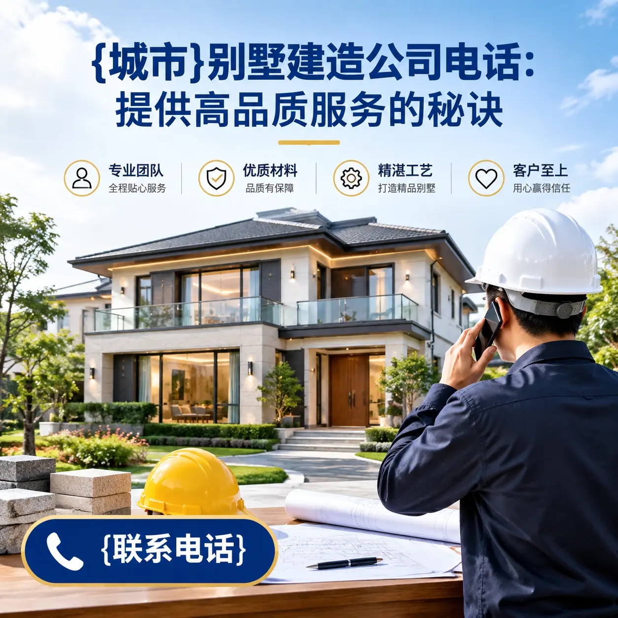 麻江别墅建造公司电话：提供高品质服务的秘诀