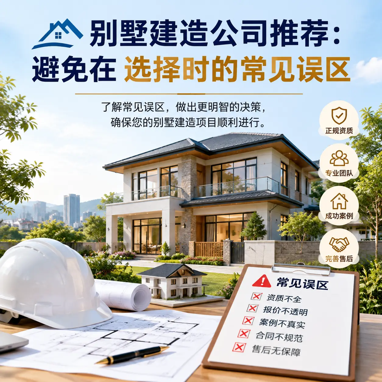 别墅建造公司推荐：避免在 麻江 选择时的常见误区