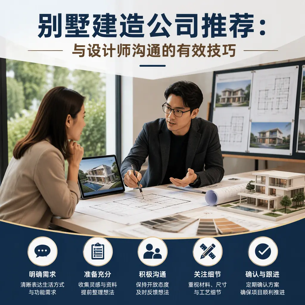 别墅建造公司推荐：与设计师沟通的有效技巧在 麻江