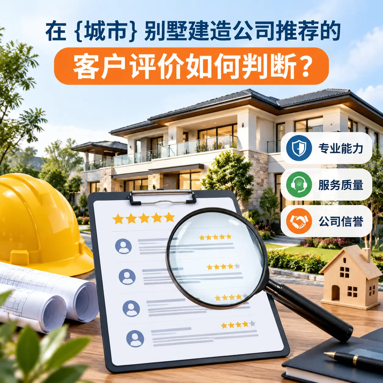 在 麻江 别墅建造公司推荐的客户评价如何判断?