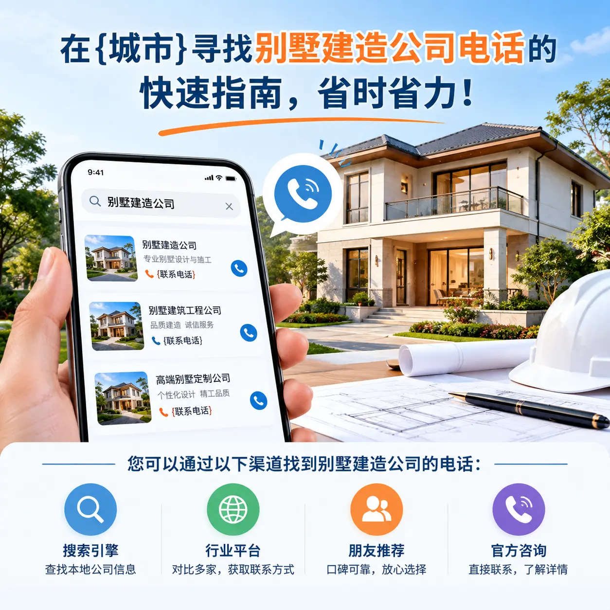 在麻江寻找别墅建造公司电话的快速指南，省时省力！
